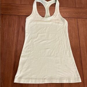 lululemon athletica light turquoise Tank Top